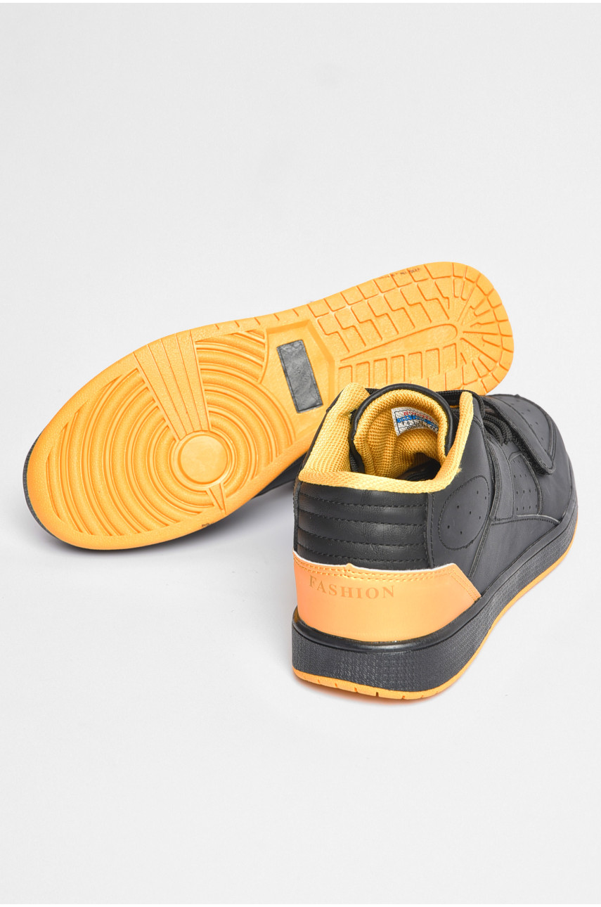 Кросівки чоловічі чорного кольору на шнурівці 8937А-2 186845 Кросівки чоловічі чорного кольору на шнурівці 8937А-2 186845