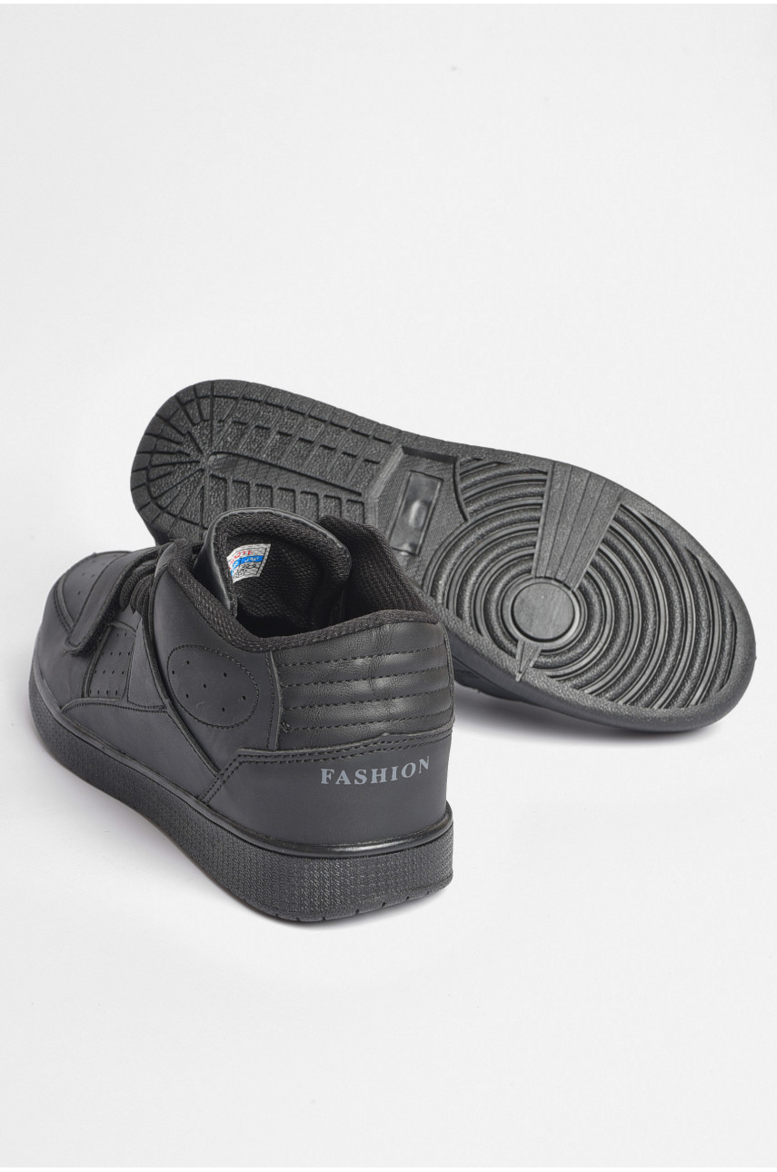 Кросівки чоловічі чорного кольору на шнурівці 8937А-3 186846 Кросівки чоловічі чорного кольору на шнурівці 8937А-3 186846