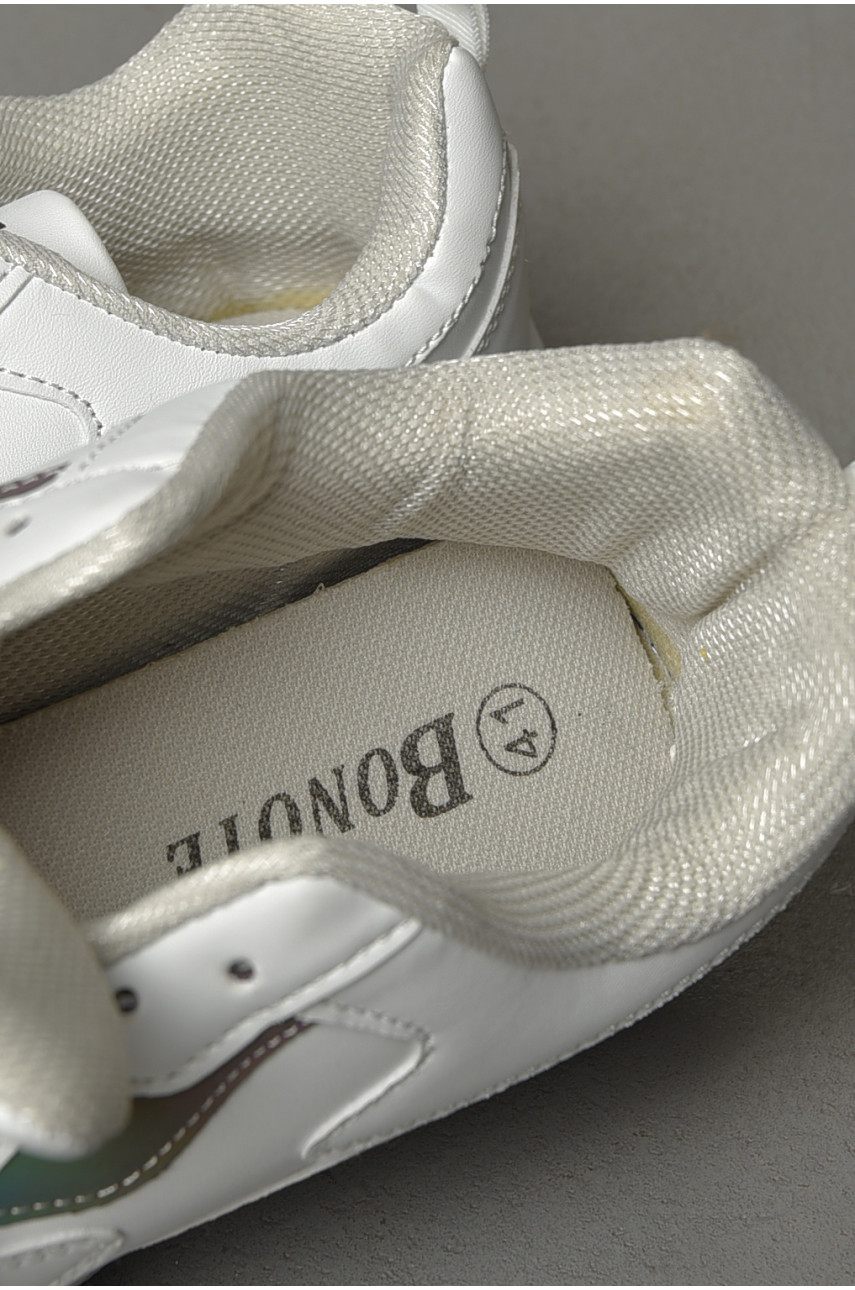 Кросівки чоловічі білого кольору на шнурівці 8956А-7 186849 Кросівки чоловічі білого кольору на шнурівці 8956А-7 186849