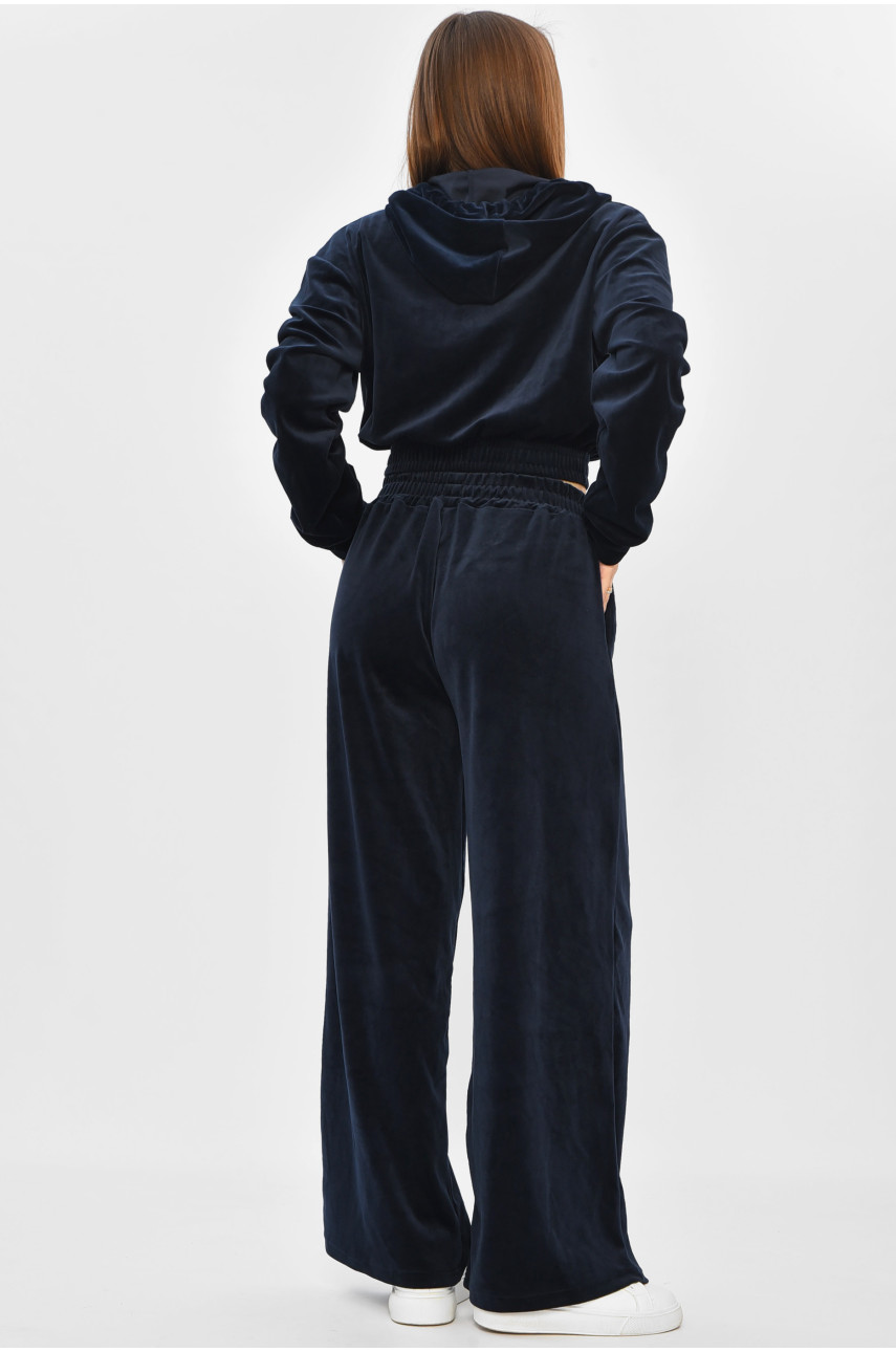 Спортивний костюм жіночий темно-синього кольору 1053 186855