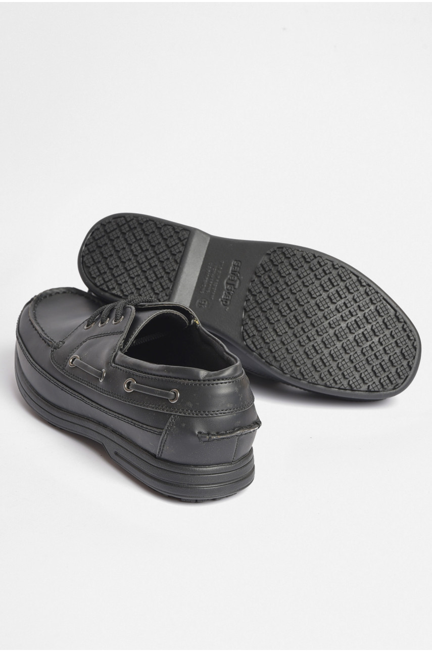 Туфлі чоловічі чорного кольору на шнурівці а888 186912