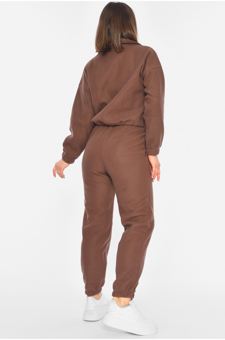 Спортивний костюм жіночий кольору моко 751 187055