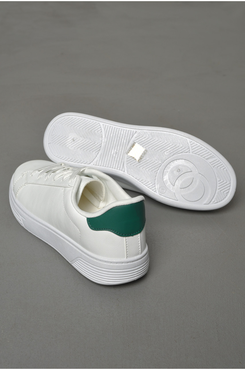 Кросівки чоловічі білого кольору на шнурівці 0315-3 187150 Кросівки чоловічі білого кольору на шнурівці 0315-3 187150