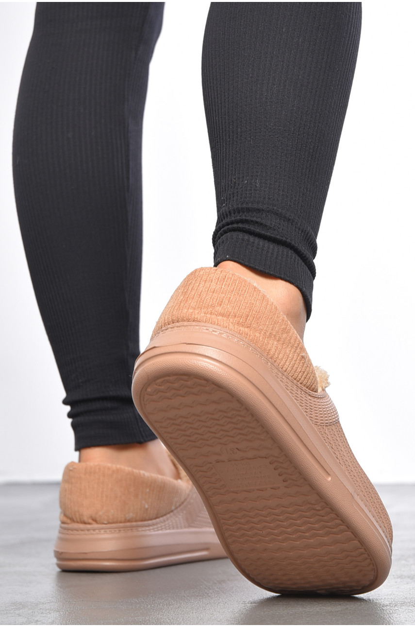 Калоші жіночі утеплені пудрового кольору DH-651 187160