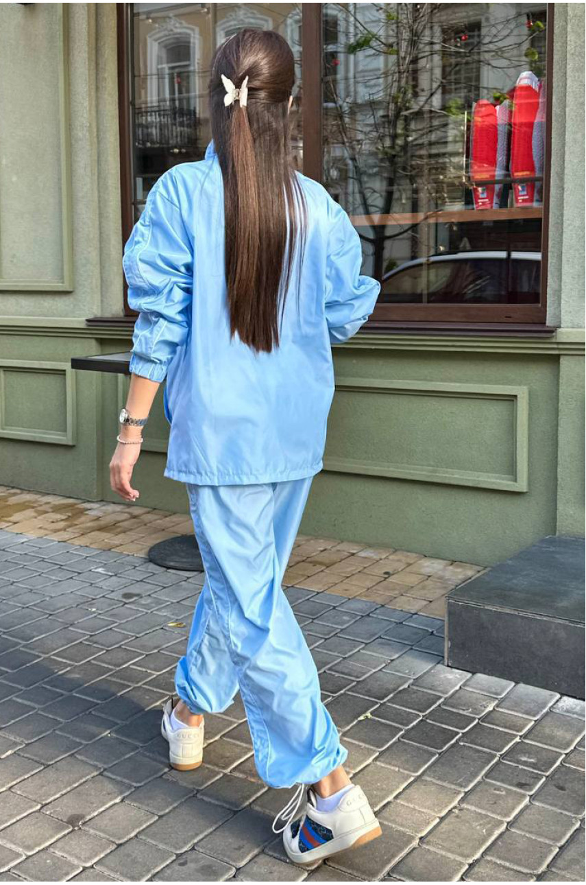 Спортивный костюм женский голубого цвета 4008 187212 Спортивный костюм женский голубого цвета 4008 187212
