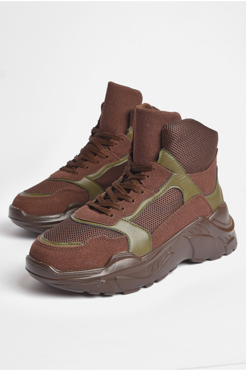 Черевики чоловічі демісезонні коричневого кольору 2249 187244 Черевики чоловічі демісезонні коричневого кольору 2249 187244