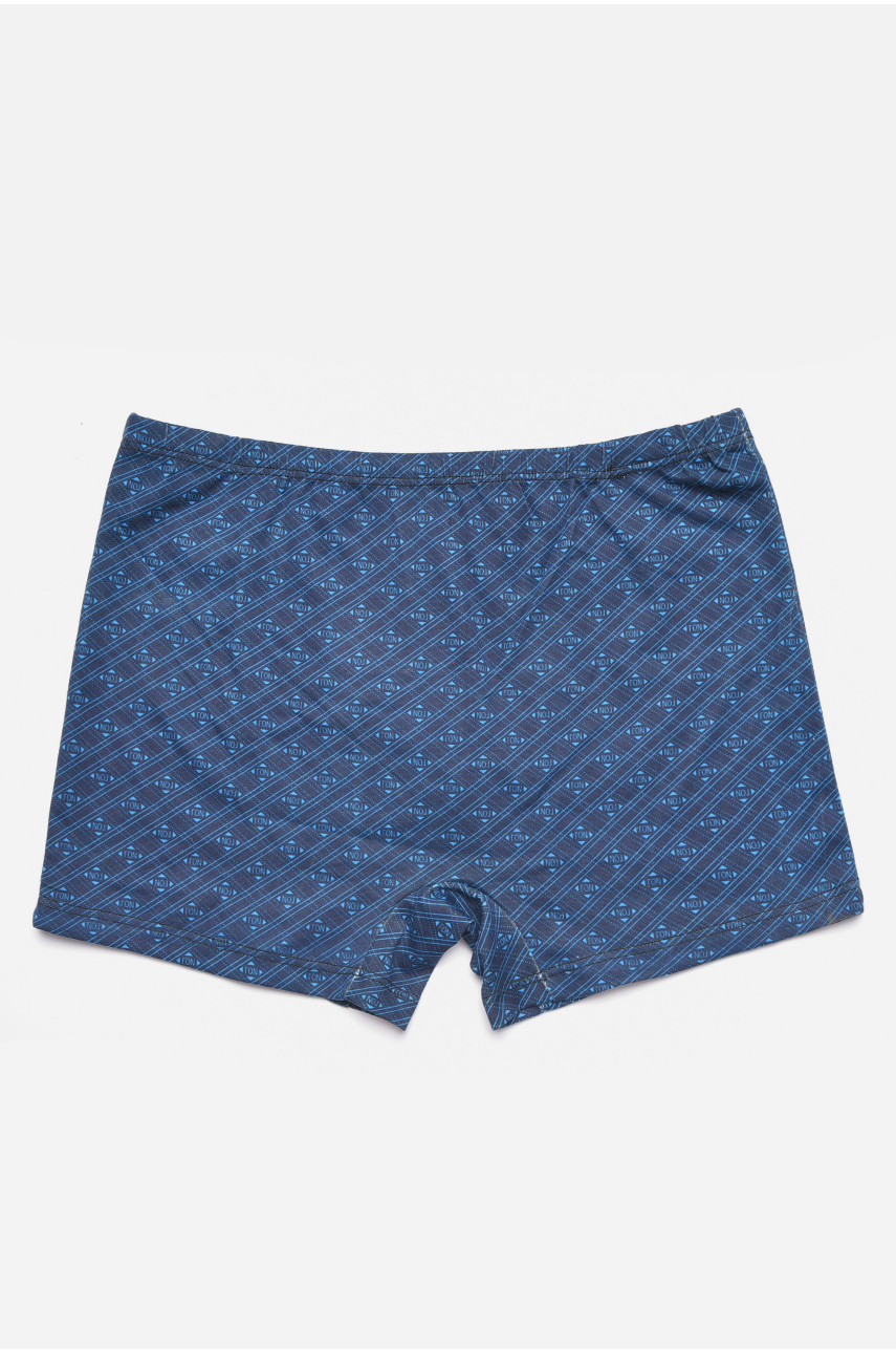 Боксеры мужские полубатальные темно-синего цвета 7714 187284