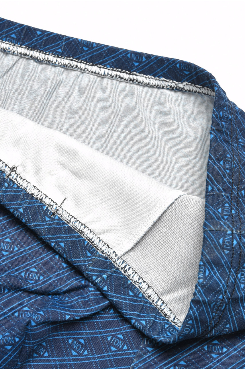 Боксери чоловічі напівбатальні темно-синього кольору 7714 187284 Боксери чоловічі напівбатальні темно-синього кольору 7714 187284