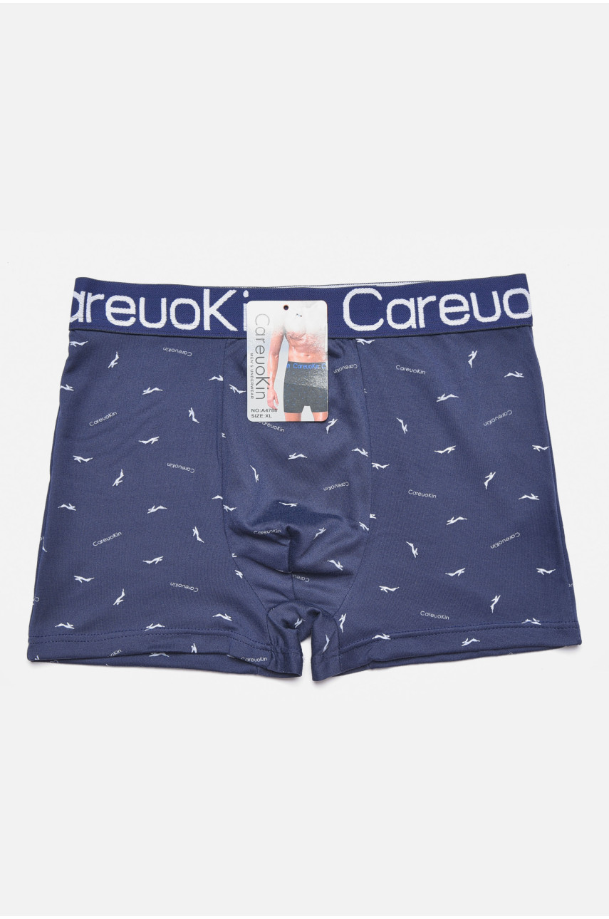 Боксери чоловічі напівбатальні темно-синього кольору 4788 187291 Боксери чоловічі напівбатальні темно-синього кольору 4788 187291