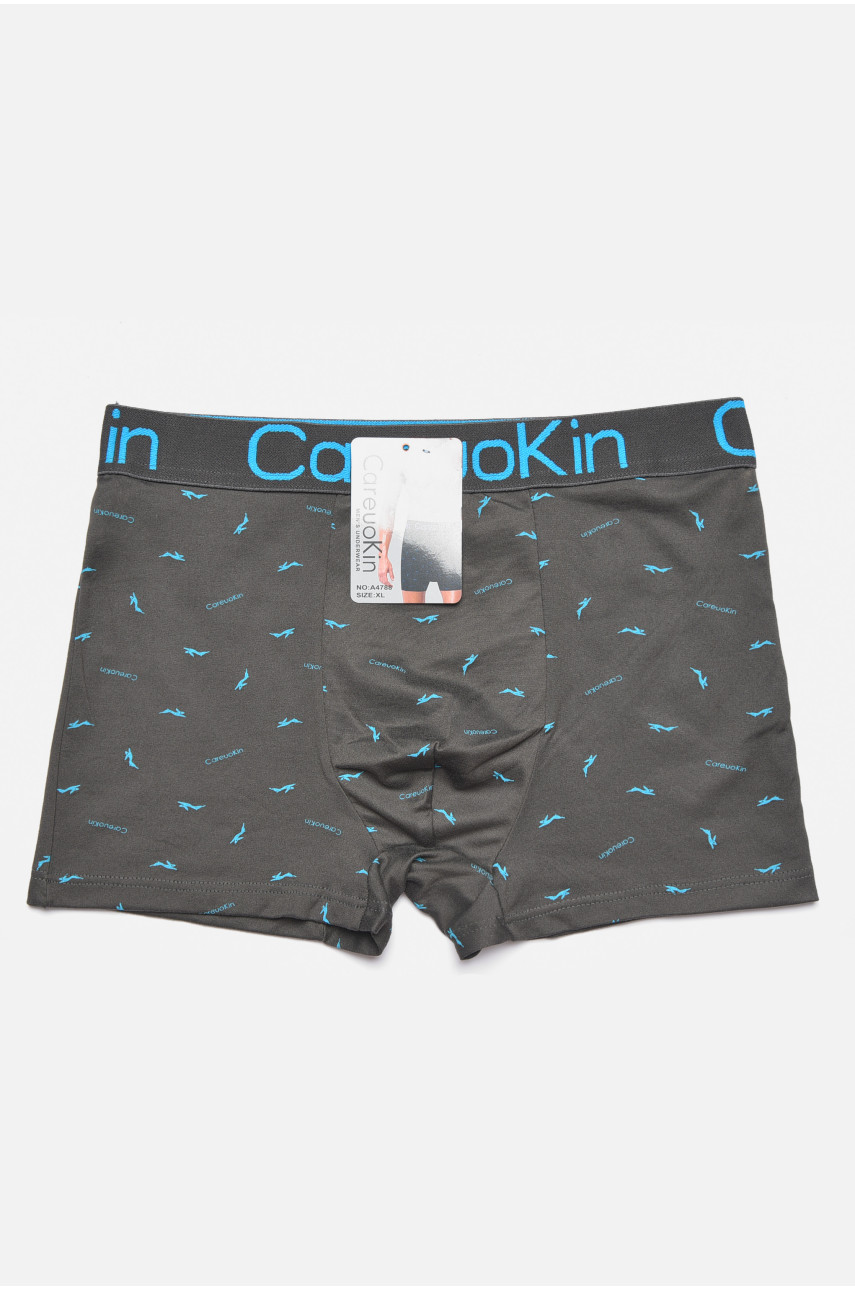 Боксери чоловічі напівбатальні темно-сірого кольору 4788 187294 Боксери чоловічі напівбатальні темно-сірого кольору 4788 187294