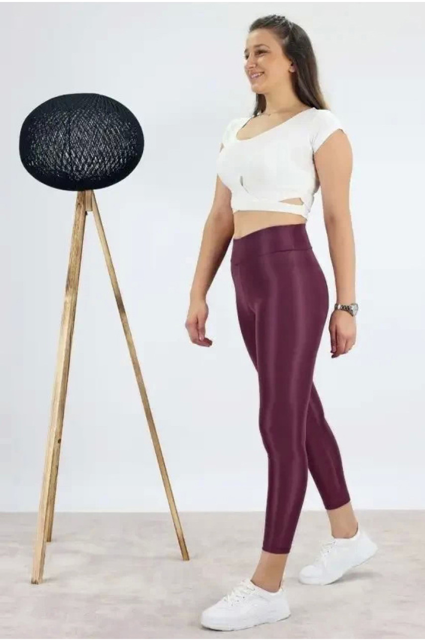 Лосины женские бордового цвета 187310 Лосины женские бордового цвета 187310