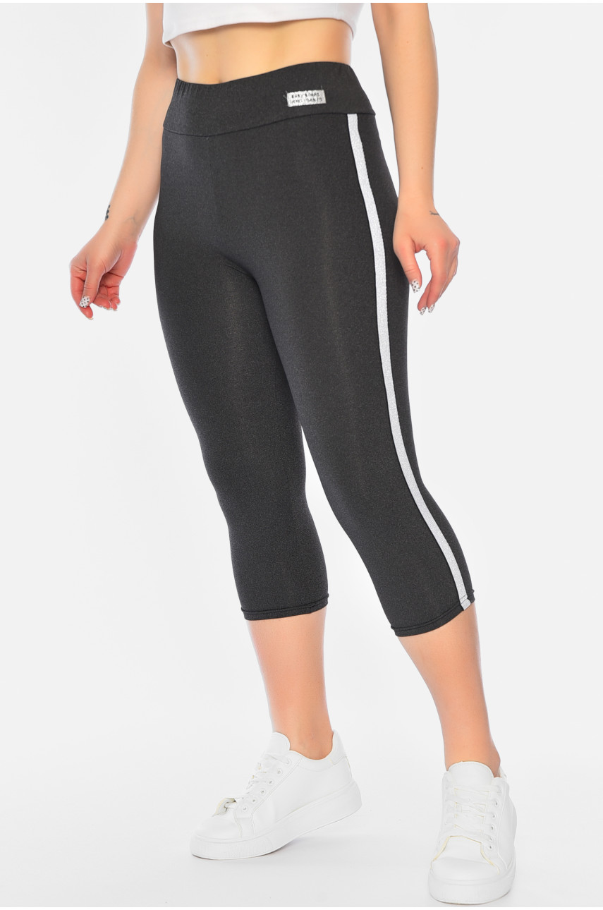 Бриджи женские серого цвета 2775 187339