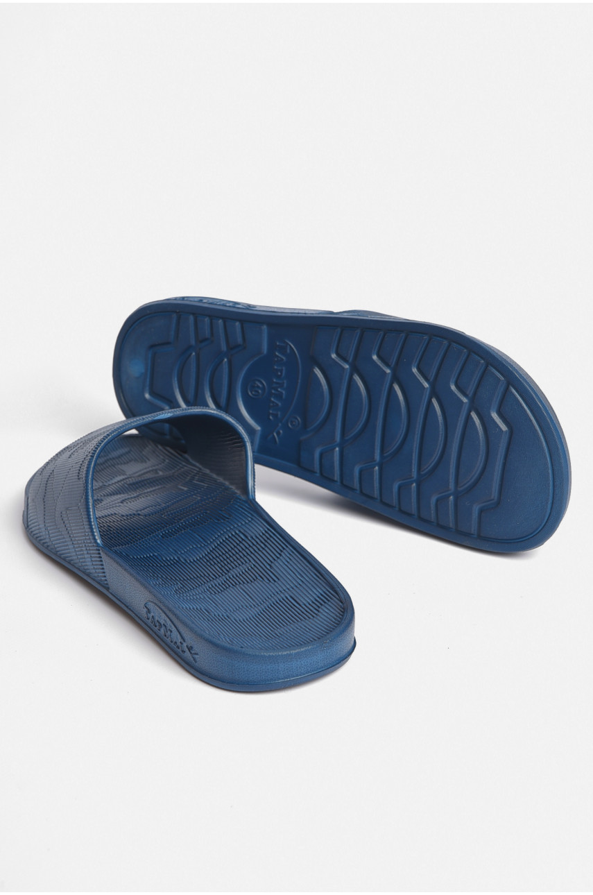 Шльопанці чоловічі піна темно-синього кольору 400 187343