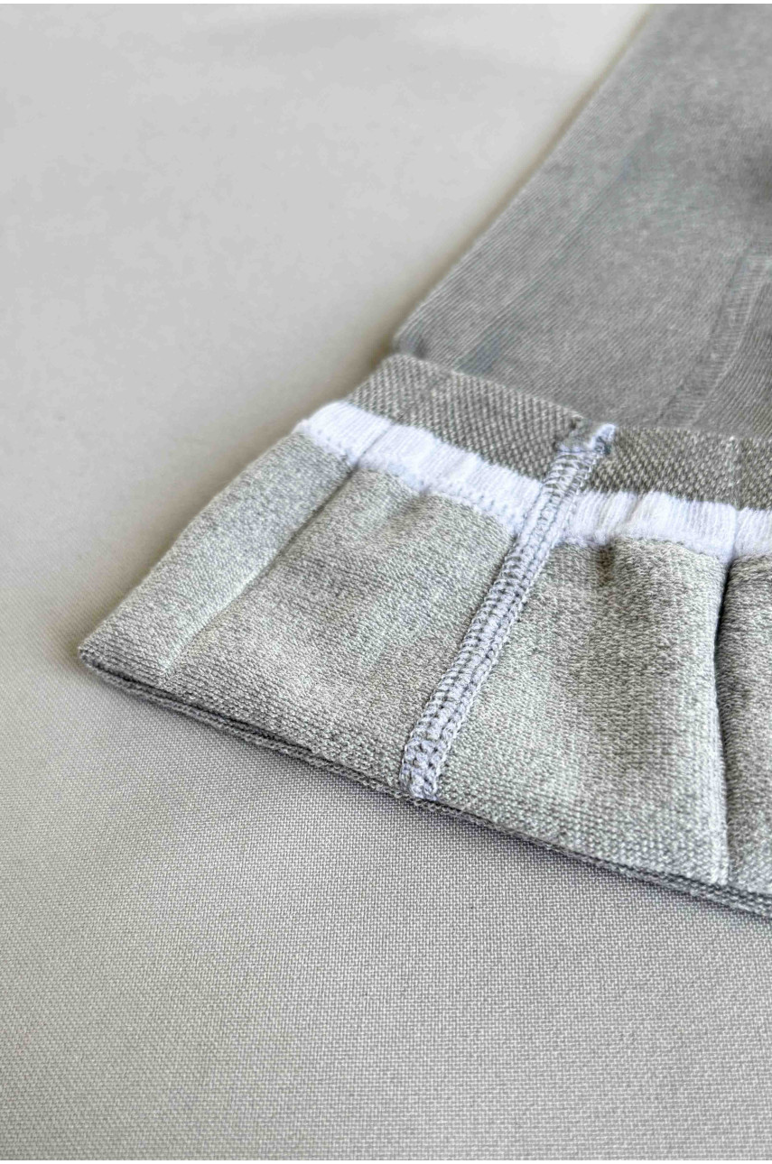 Колготы детские однотонные серого цвета r-020к 187585 Колготы детские однотонные серого цвета r-020к 187585