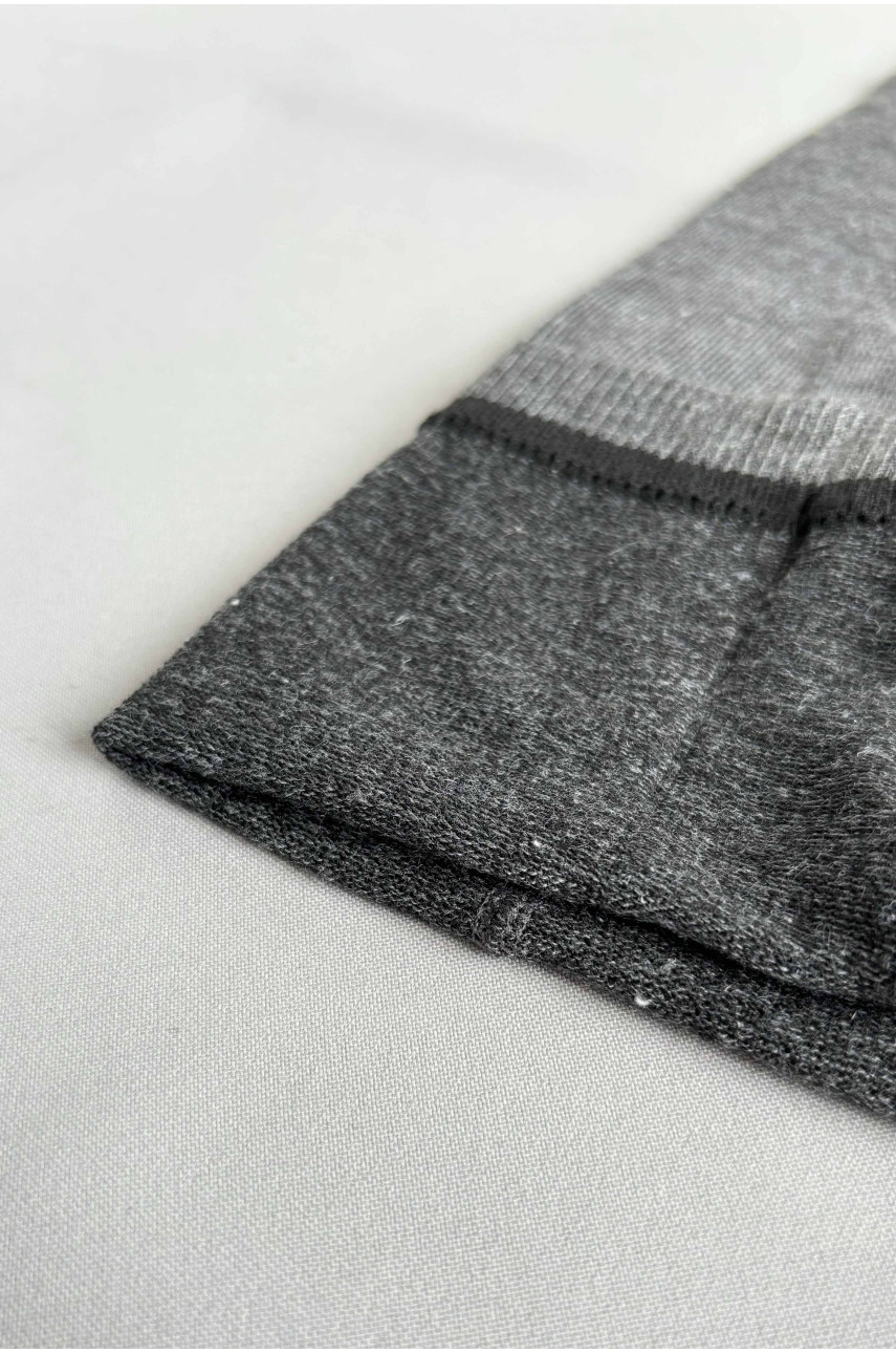 Колготы детские для девочки темно-серого цвета 34-1 187597