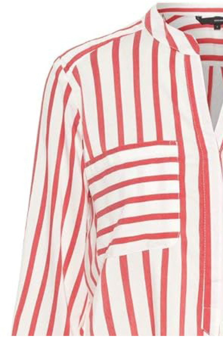 Рубашка женская белого цвета 187598