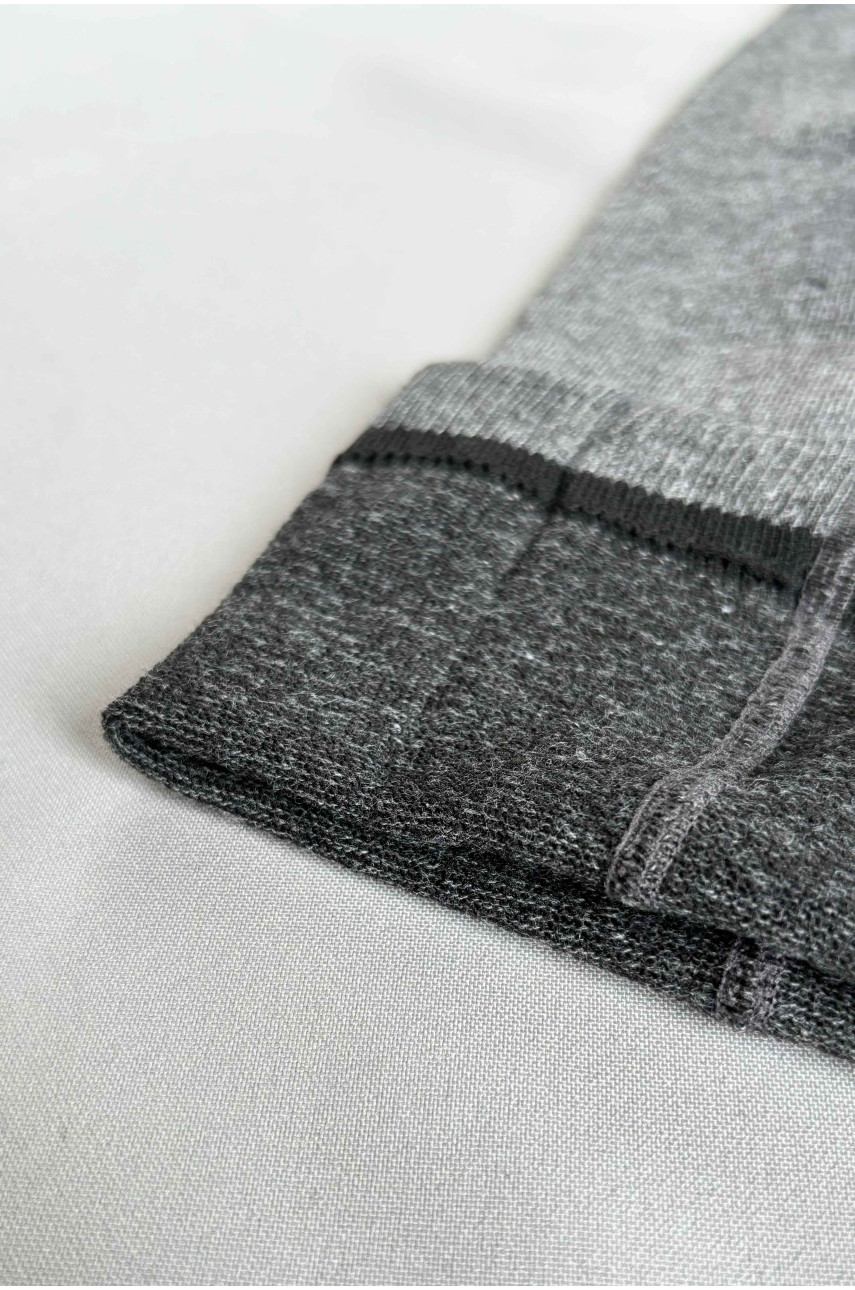 Колготы детские для девочки темно-серого цвета 29-3 187626