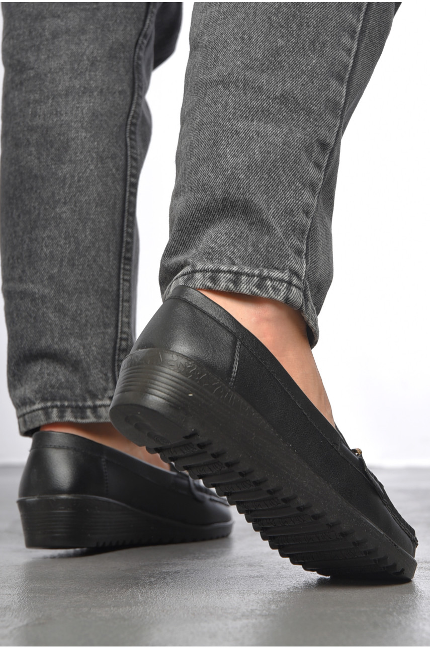 Лофери жіночі чорного кольору 6025 187642 Лофери жіночі чорного кольору 6025 187642