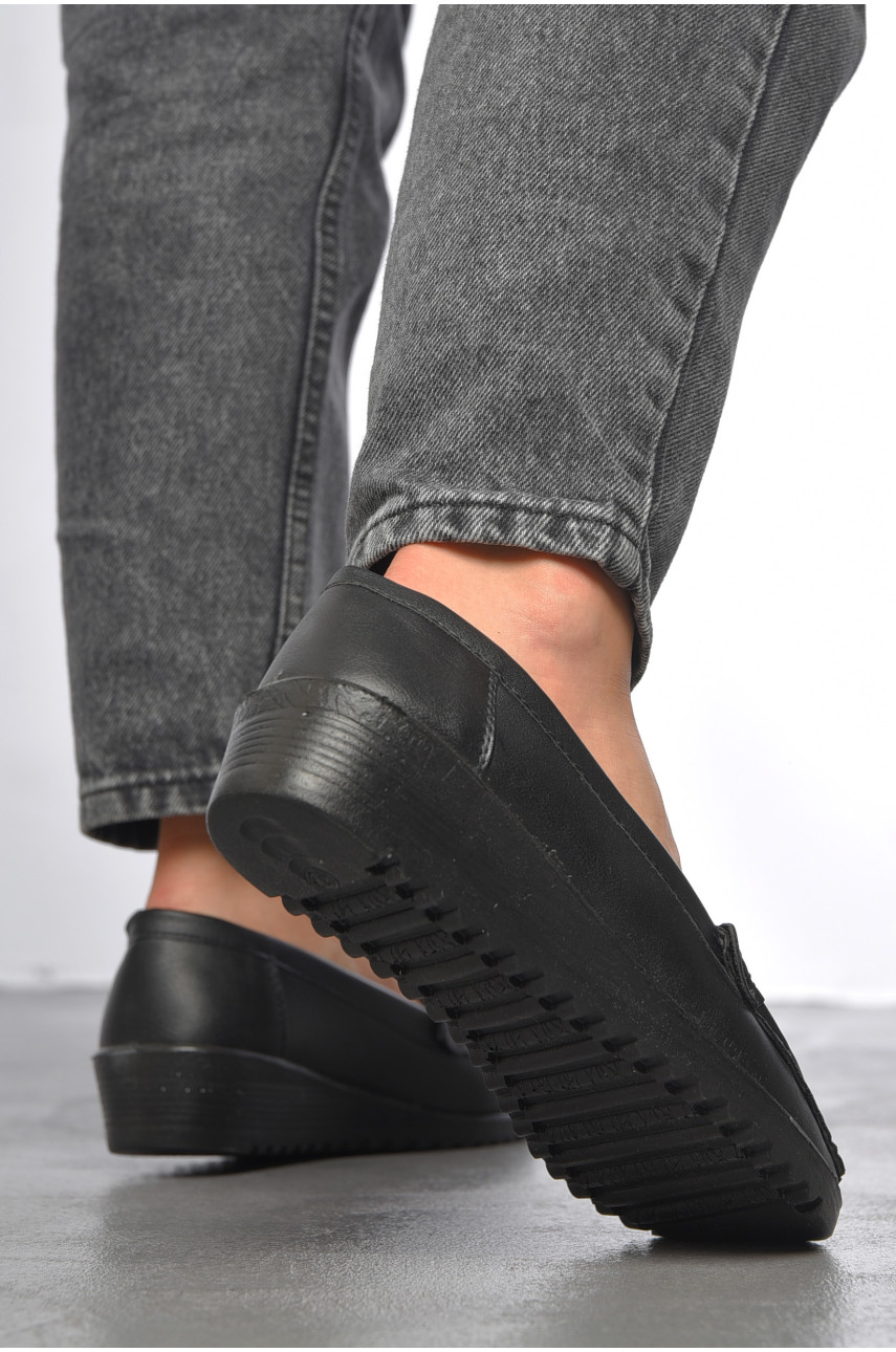 Лофери жіночі чорного кольору 6023 187646