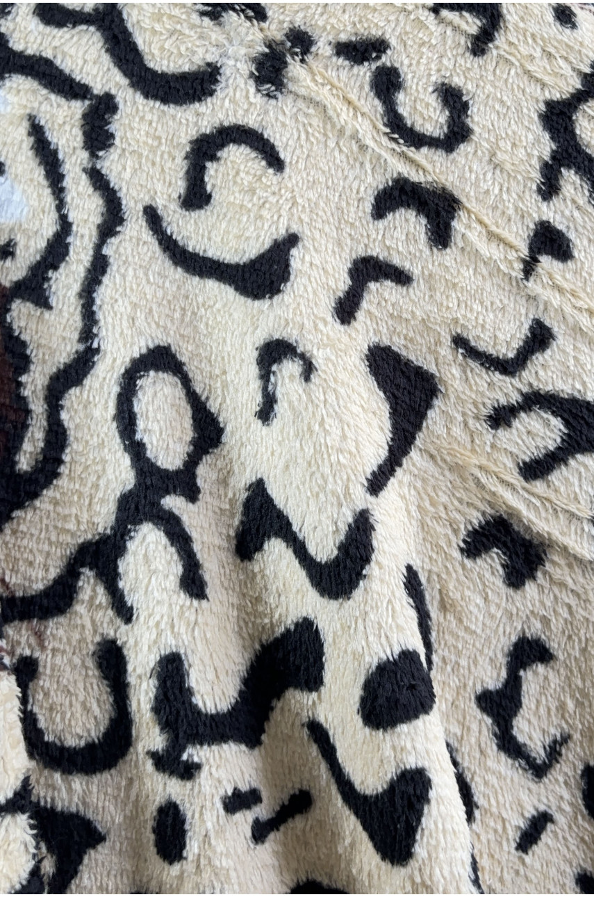 Плед желтого цвета с принтом размер 180*220 187658