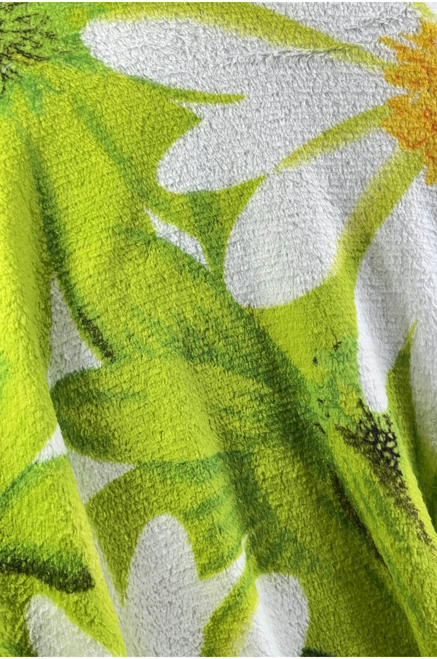 Плед салатового цвета с принтом размер 180*220 187660 Плед салатового цвета с принтом размер 180*220 187660