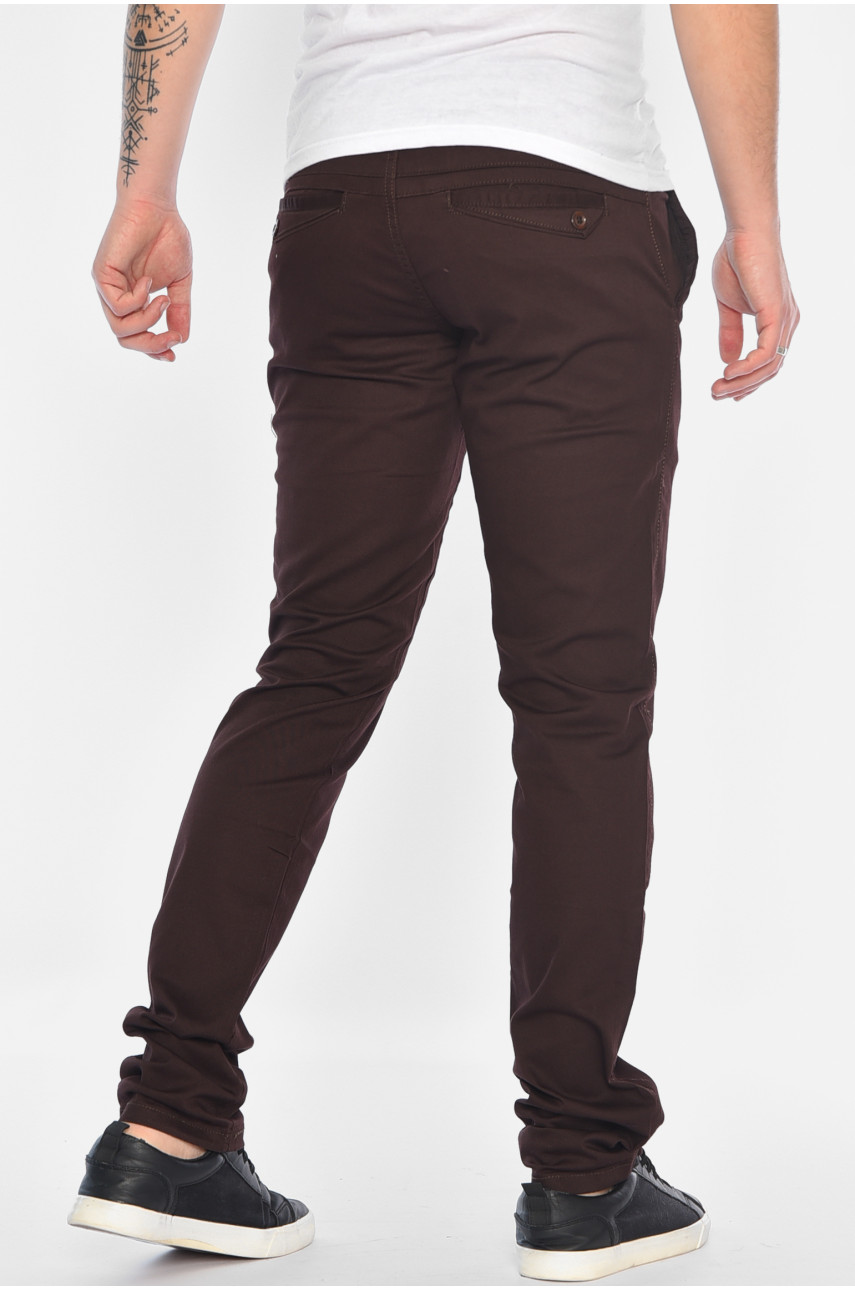 Штаны мужские коричневого цвета 4402 187806