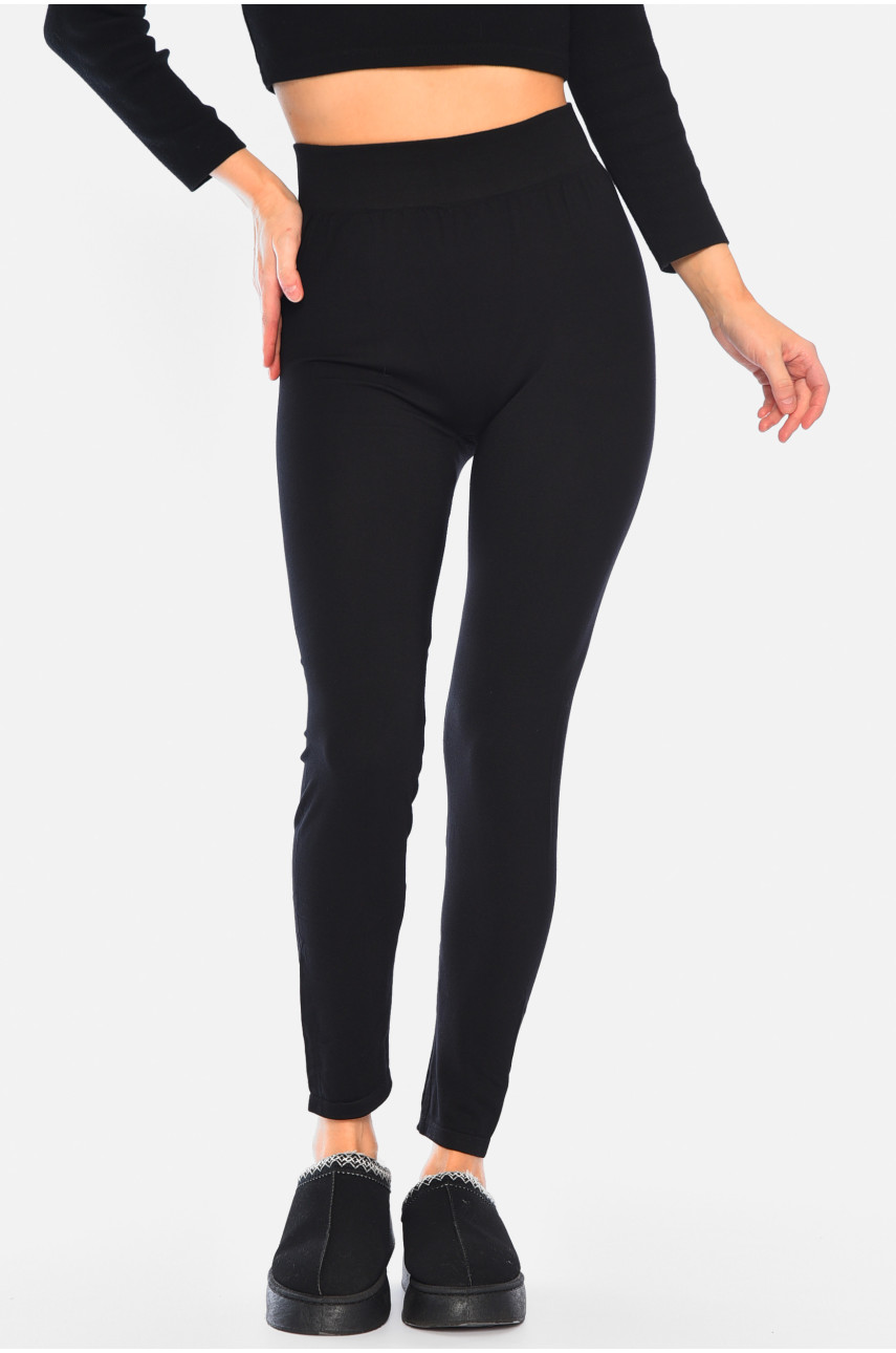Лосини жіночі напівбатальні чорного кольору 091 188033