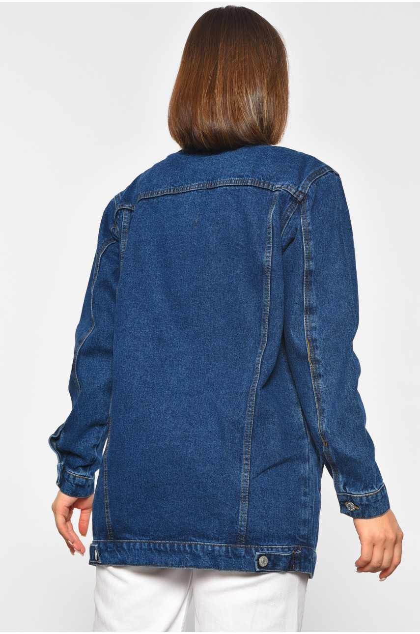 Джинсовка женская синего цвета 188073