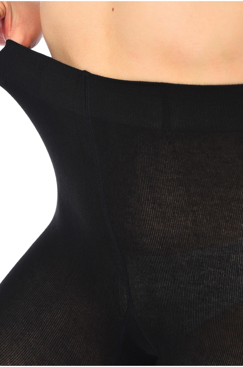 Колготи жіночі кашемірові із верблюжої вовни чорного кольору 3301 188175