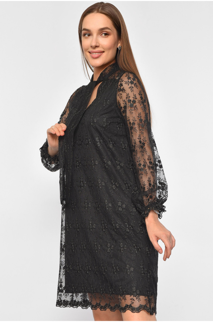 Платье женское черного цвета 2752 188338 Платье женское черного цвета 2752 188338