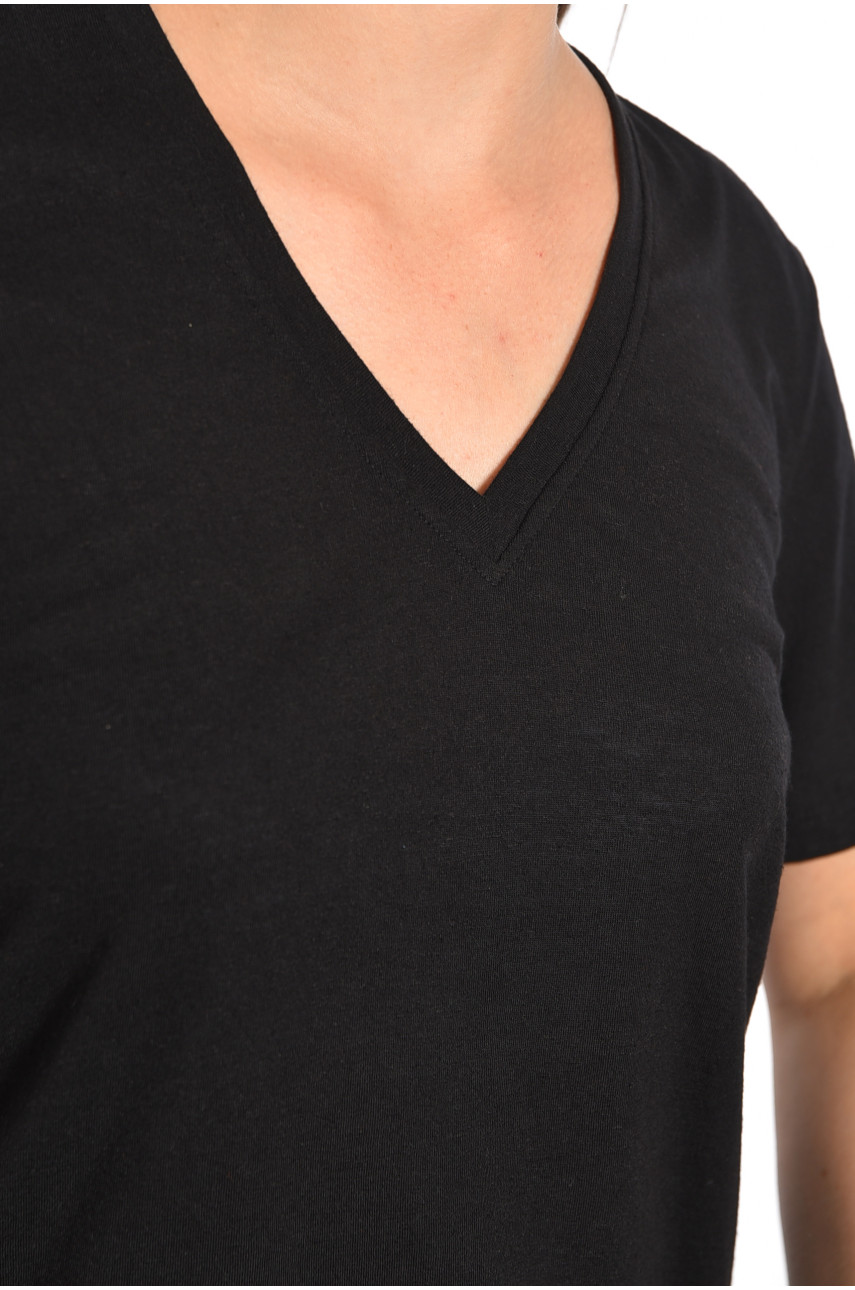 Футболка женская черного цвета 3119 188359 Футболка женская черного цвета 3119 188359