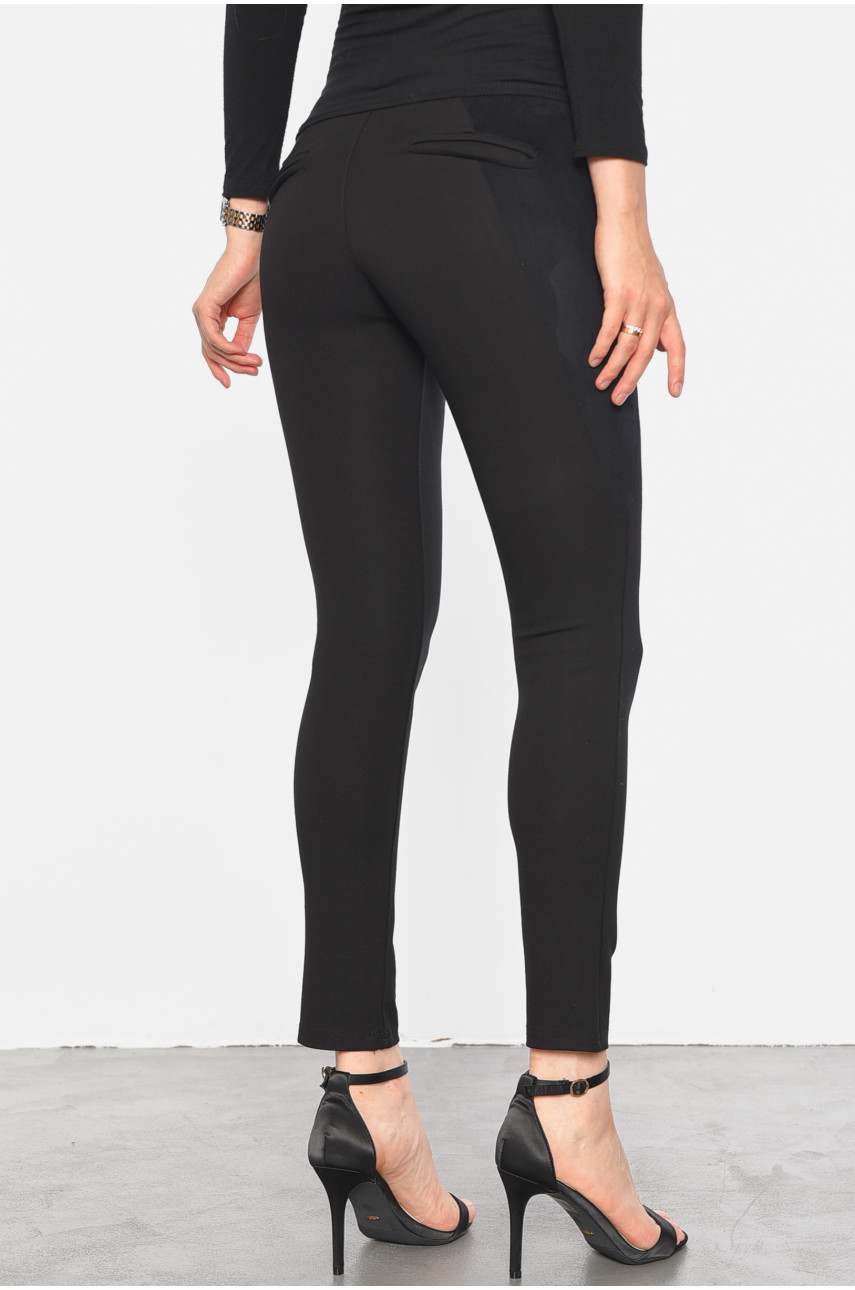 Штаны женские черного цвета 188431