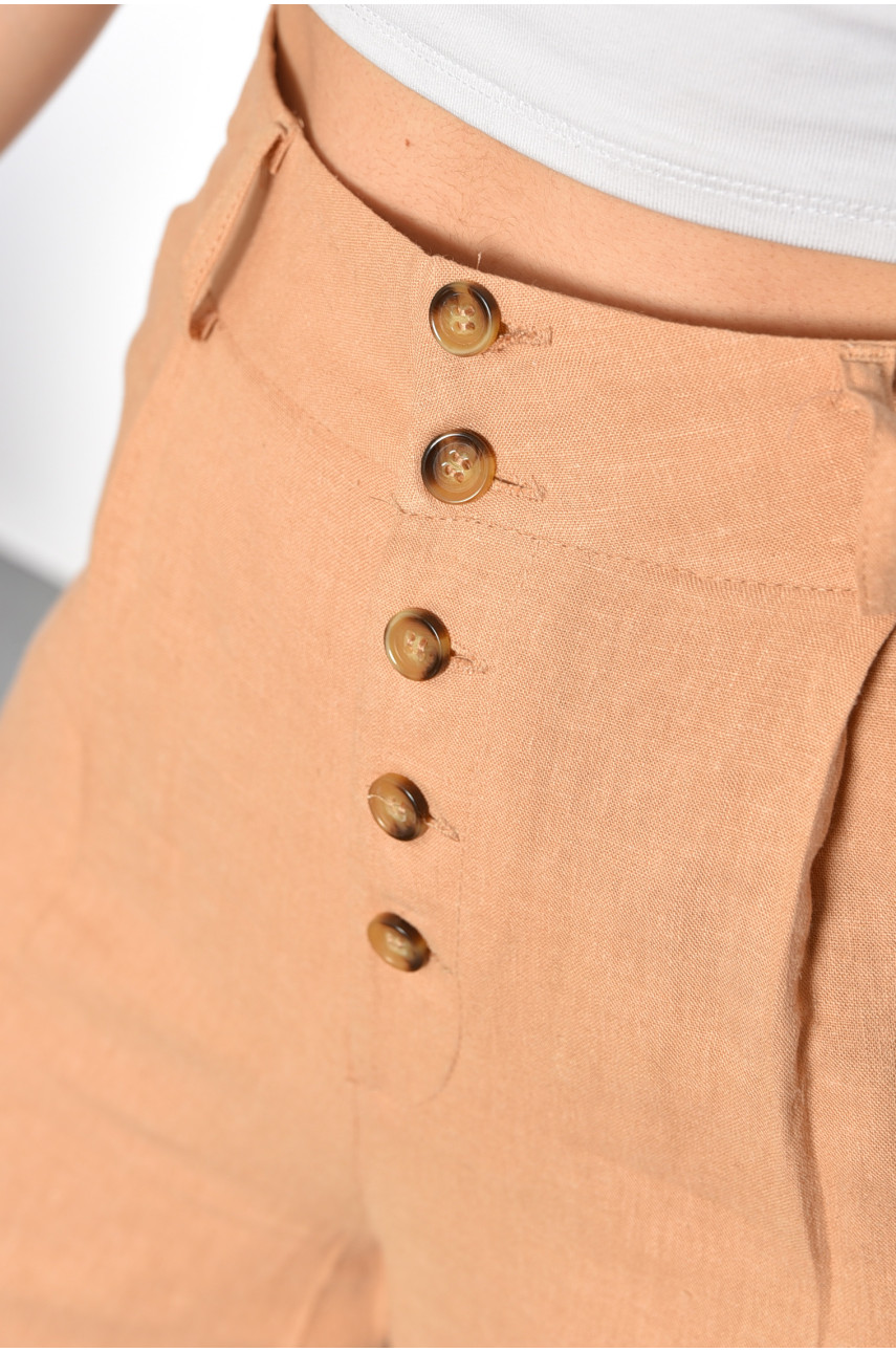 Брюки жіночі бежевого кольору 1263 188435 Брюки жіночі бежевого кольору 1263 188435