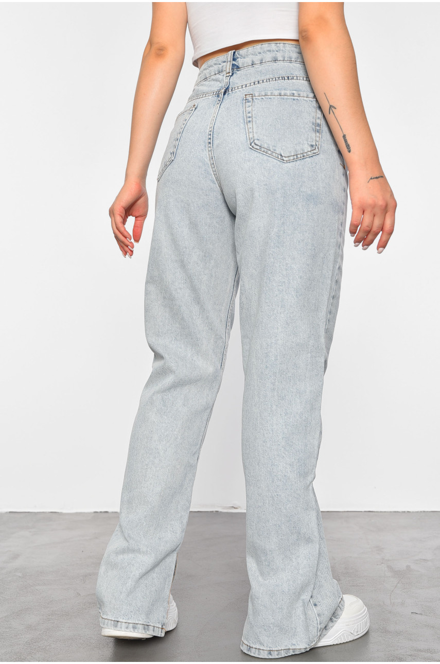 Джинсы женские голубого цвета 7732 188448 Джинсы женские голубого цвета 7732 188448