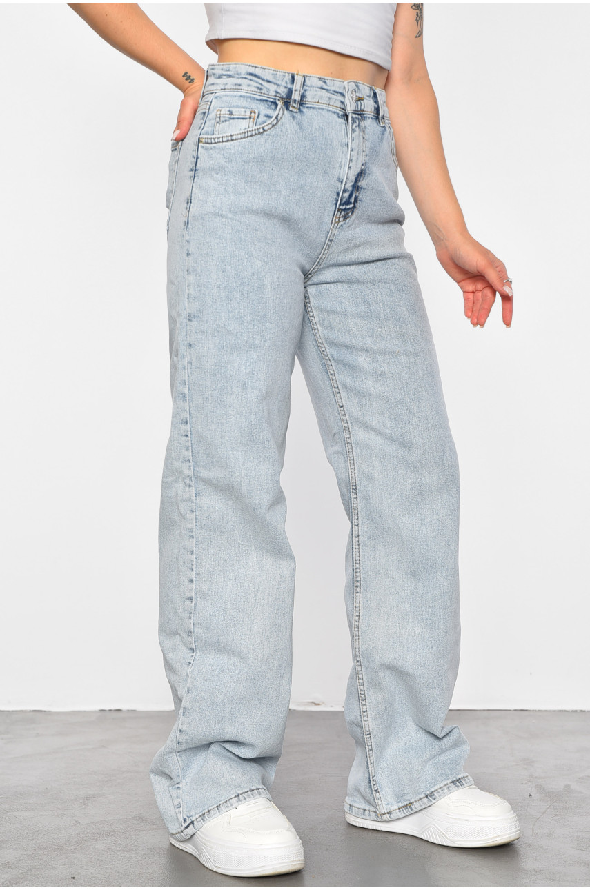 Джинси жіночі блакитного кольору 10112 188449