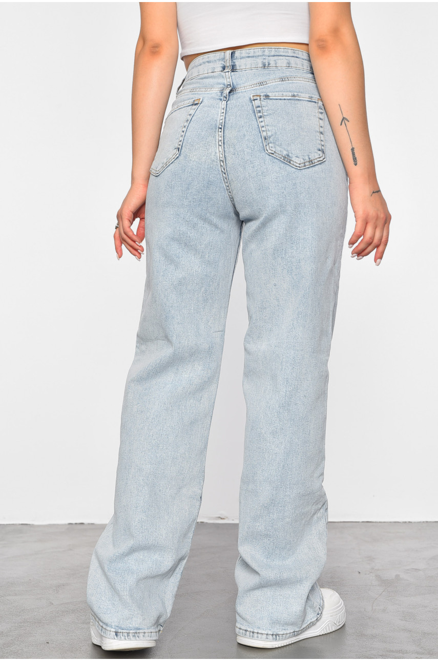 Джинсы женские голубого цвета 10112 188449 Джинсы женские голубого цвета 10112 188449