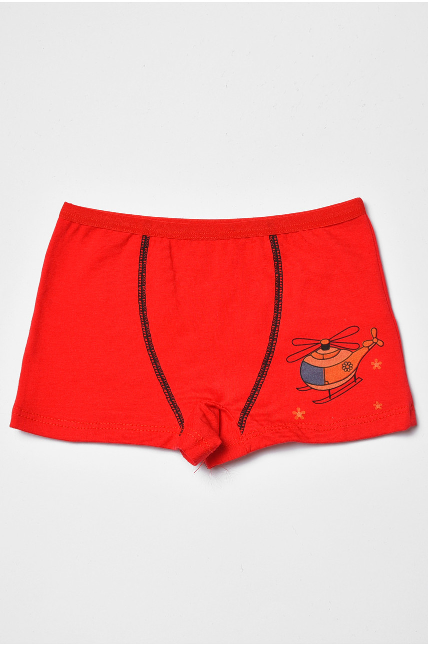 Боксеры детские для мальчика красного цвета 194 188505 Боксеры детские для мальчика красного цвета 194 188505