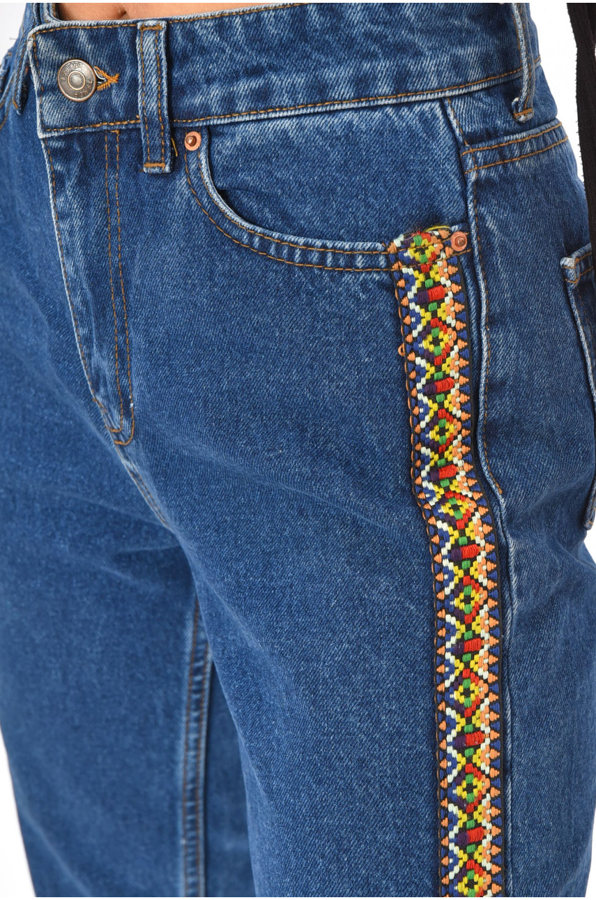 Джинсы женские синего цвета 460 188550 Джинсы женские синего цвета 460 188550