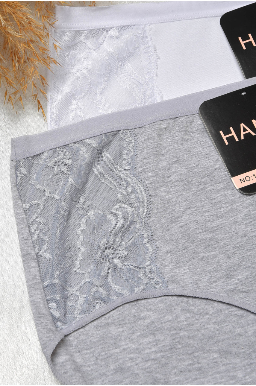 Набор трусов женских полубатальных 2 штуки 1965 188554