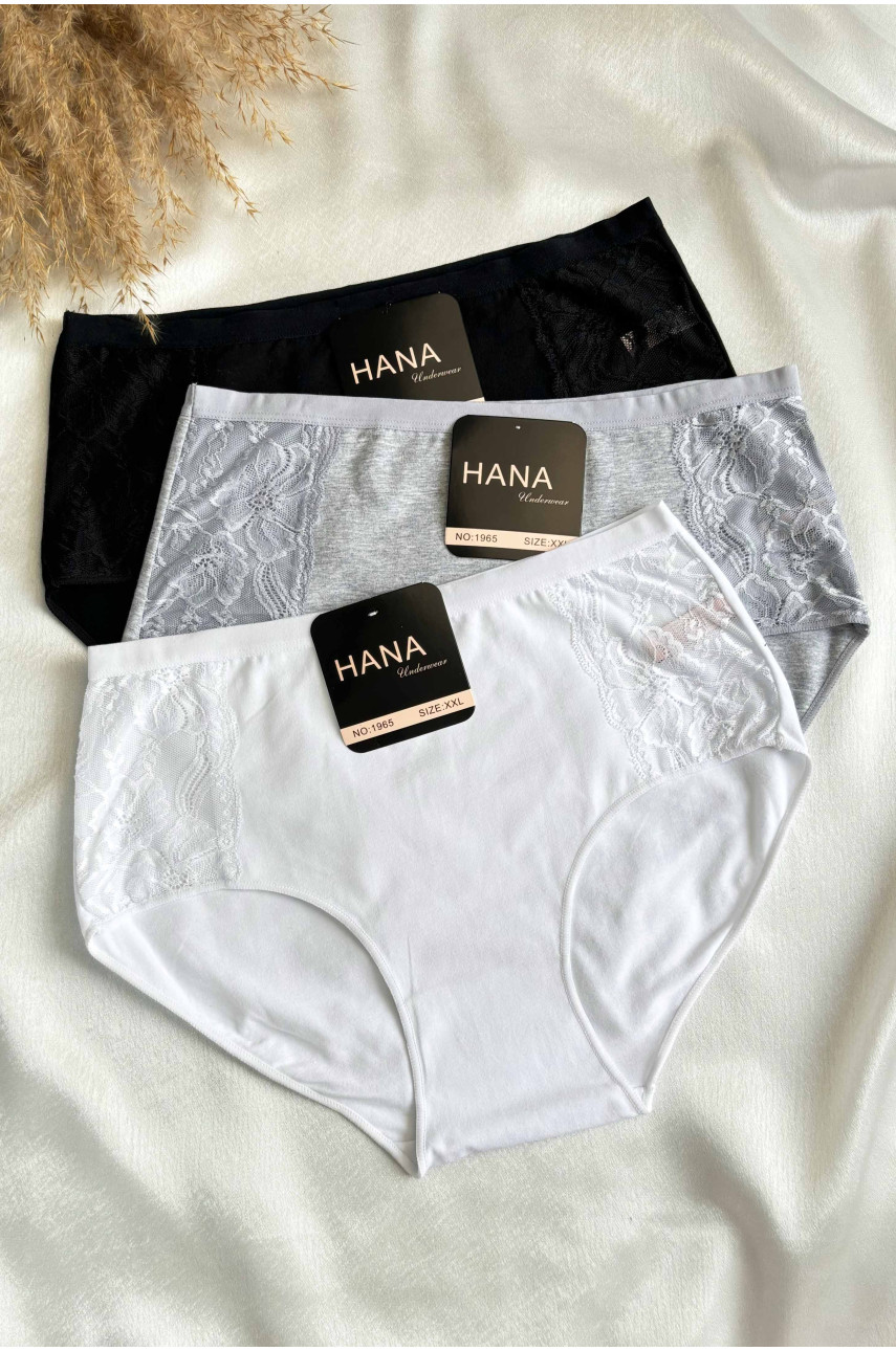 Набор трусов женских полубатальных 3 штуки 1965 188555