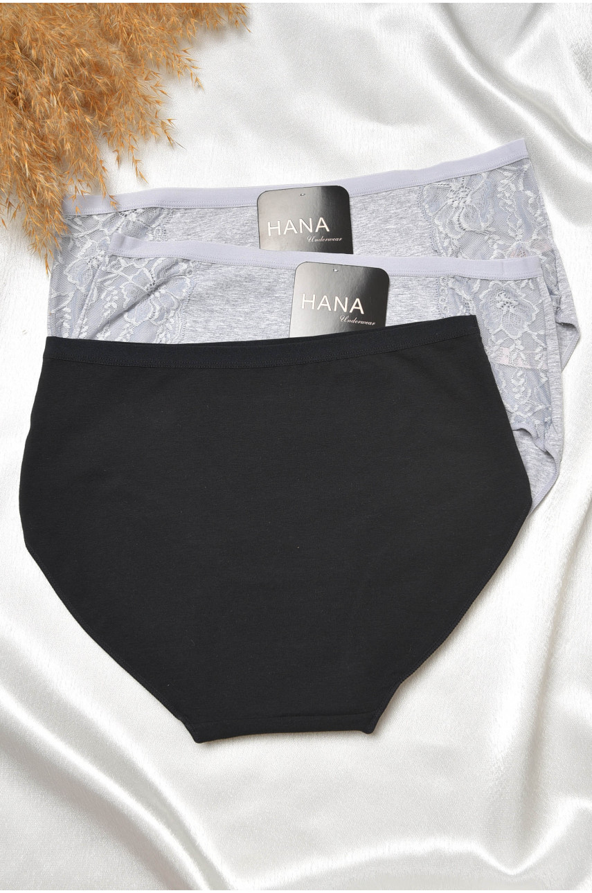Набор трусов женских полубатальных 3 штуки 1965 188559