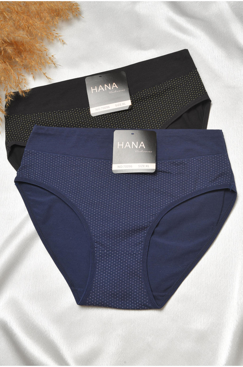 Набор трусов женских полубатальных 2 штуки 70096 188564