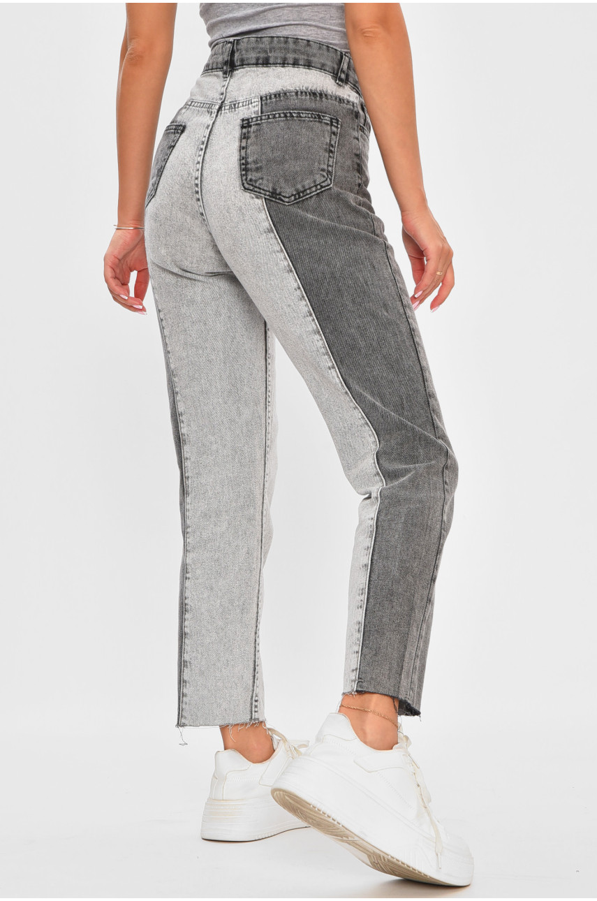 Джинси жіночі сірого кольору 3438 188580
