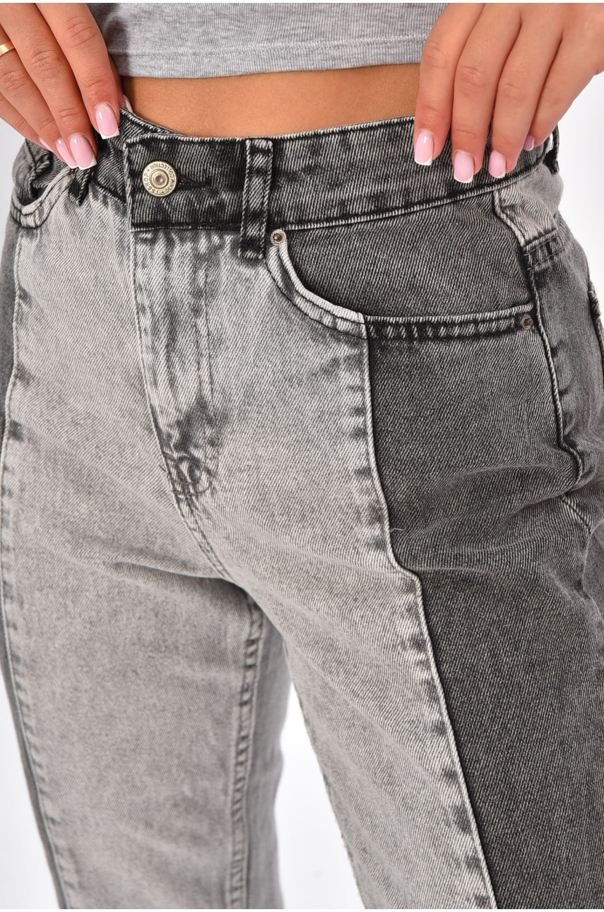 Джинси жіночі сірого кольору 3438 188580