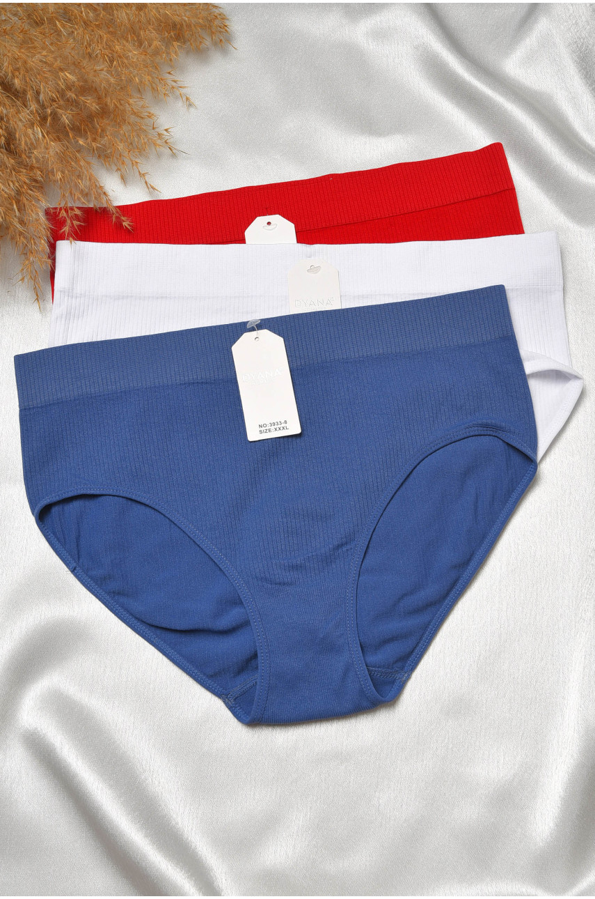 Набор трусов женских батальных 3 штуки 3933-8 188594