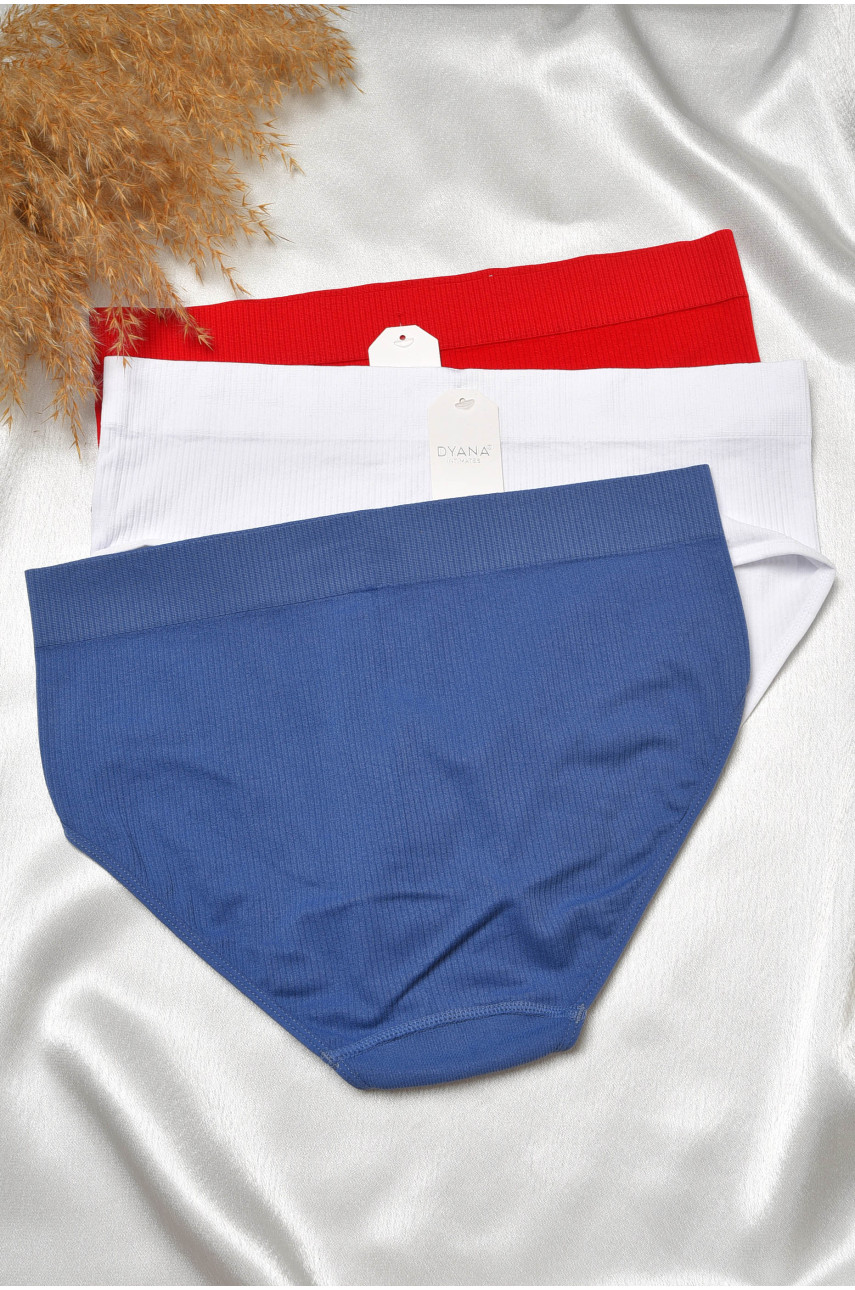 Набор трусов женских батальных 3 штуки 3933-8 188594