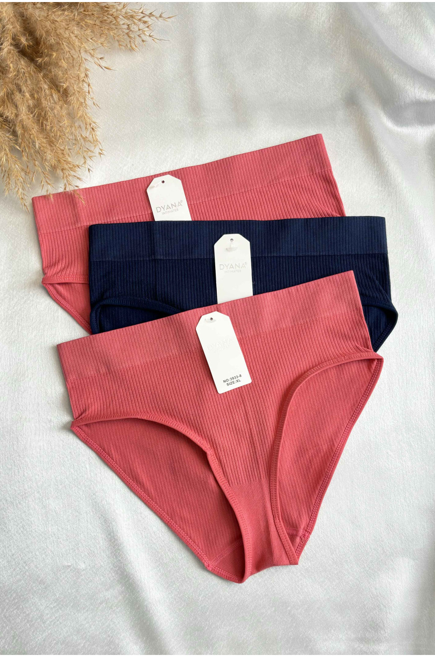 Набор трусов женских батальных 3 штуки 3933-8 188596