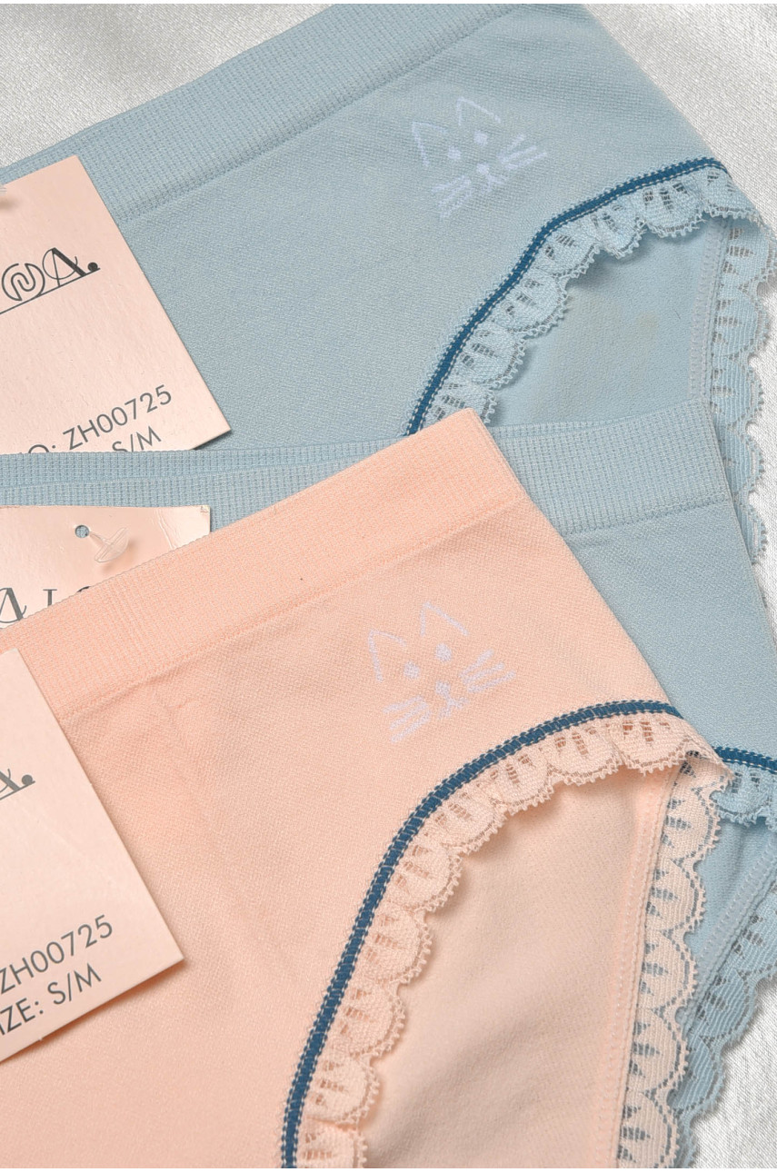 Набор трусов женских 3 шт с рисунком 00725 188615