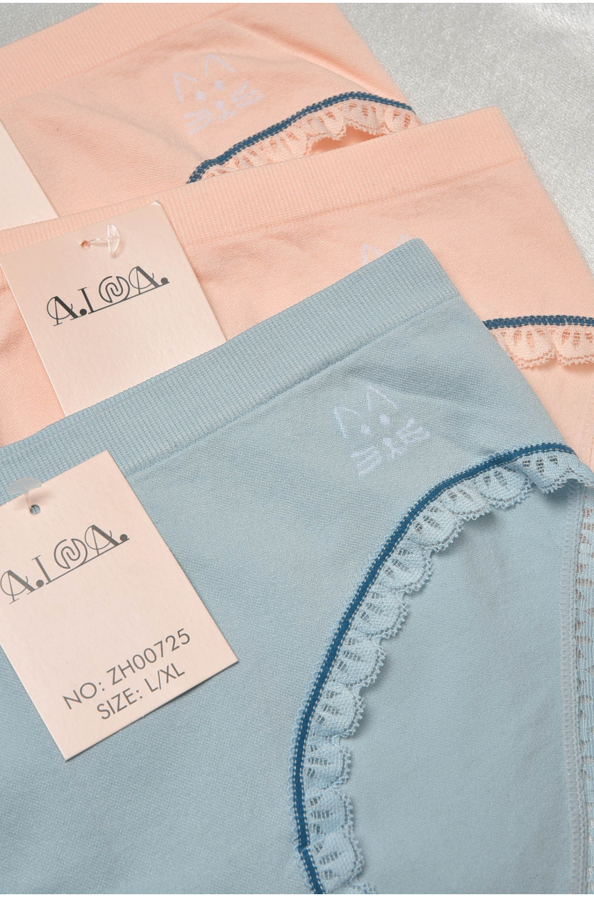 Набор трусов женских 3 шт с рисунком 00725 188617