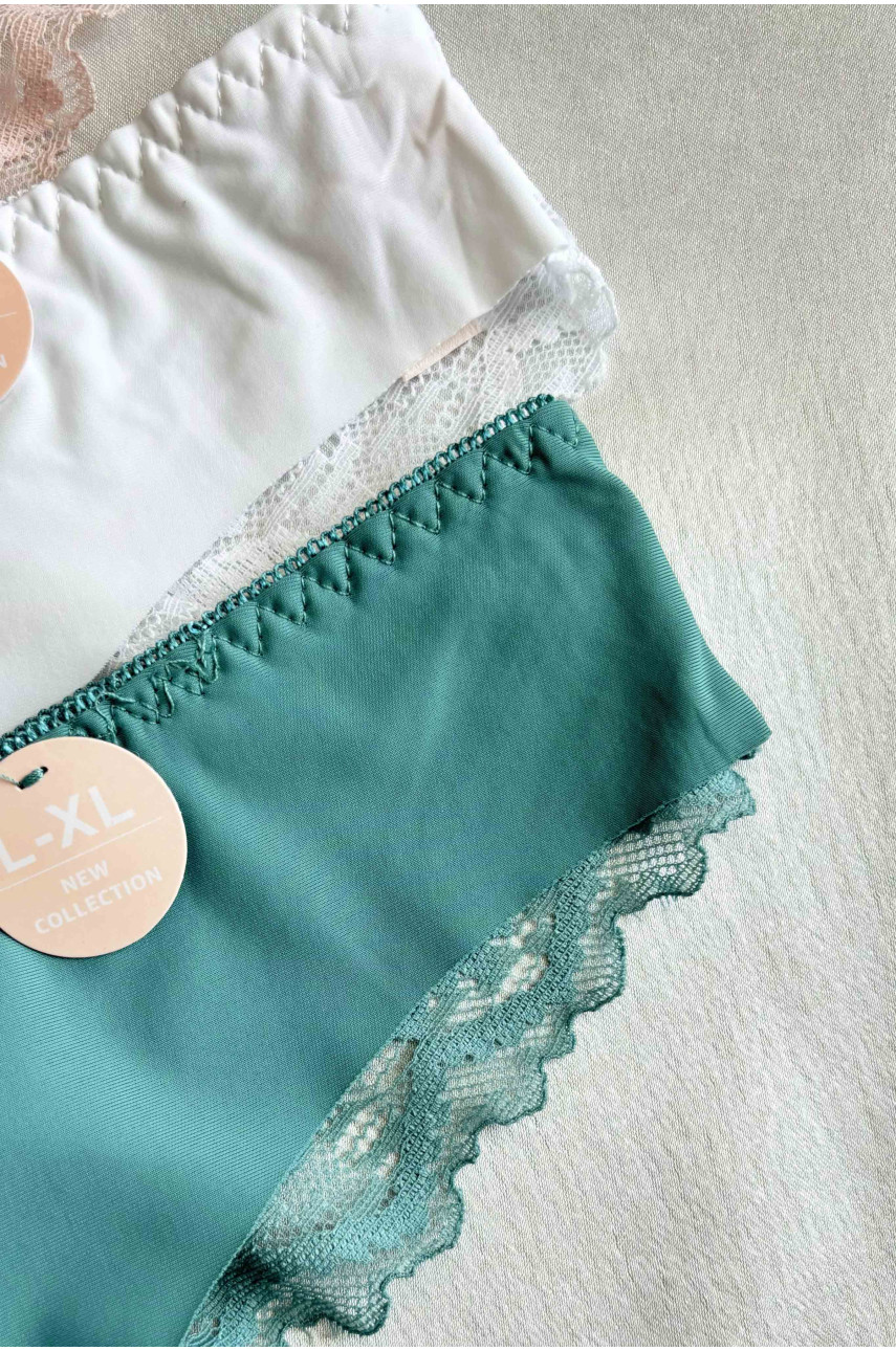 Набор трусов женских 3 шт 6624 188628